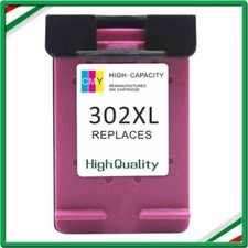 ✅ CARTUCCIA COMPATIBILE CON HP 302 XL COLORE STAMPANTE DESKJET 3830 3832 4650 ✅