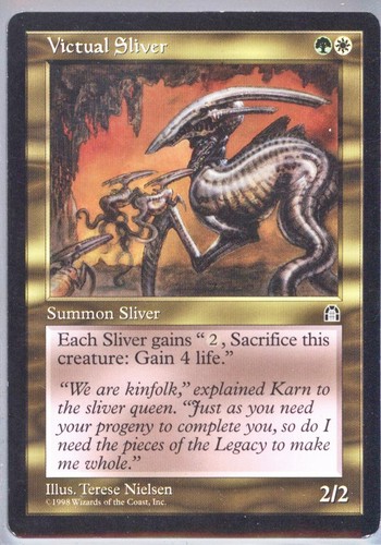 Mtg magic victual sliver - :,