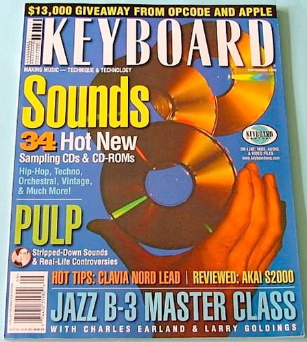 Keyboard magazine 1996 - keyboard,
