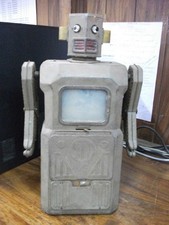 Giocattolo Robot Radicon Grande Raro In Lattina MT Vintage, Giappone