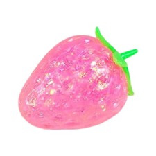 Glitter fragola squishy - fragola, stress