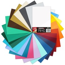 Fogli A4 set 25 fogli colorati