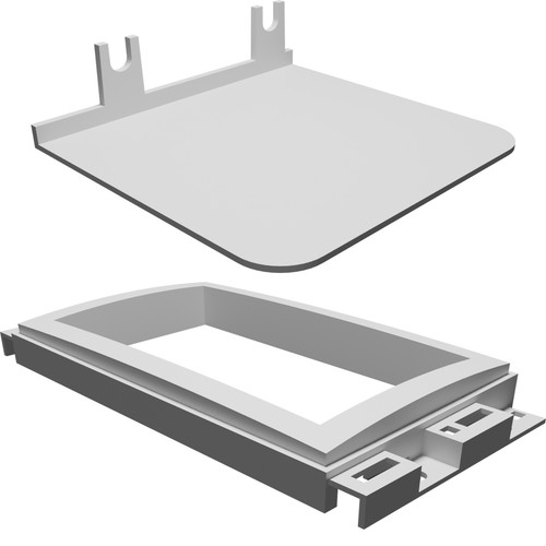 Kit cruscotto double din - double, per