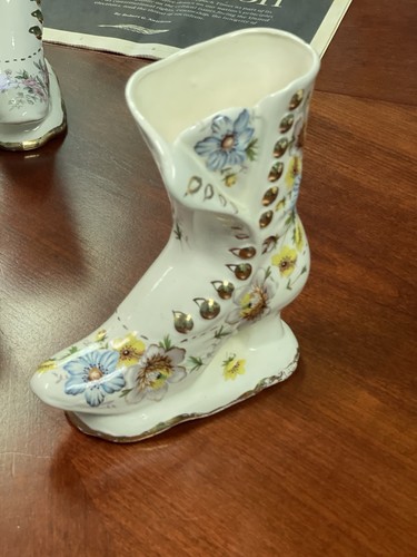 Stivaletto vintage porcellana