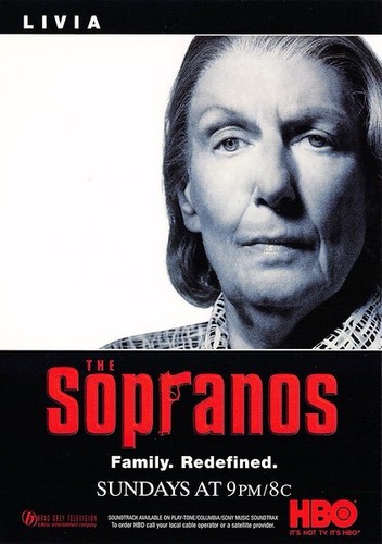 Cartolina livia soprano hbo - livia,