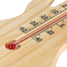 Igrometro termometro in legno