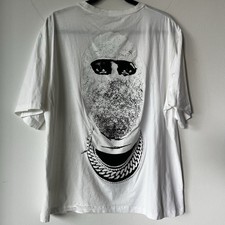 T-shirt grafica maschera sci