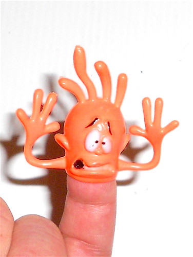 Finger puppet 90s china - puppet,