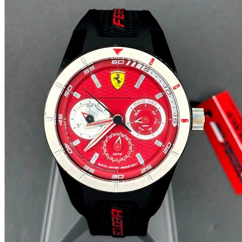Orologio ferrari red rev - ferrari,