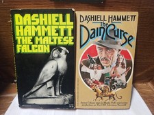 1972 The Dain Curse / The Maltese Falcon Lot Paperback By Hammett, Dashiell 