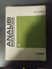 Analisi matematica con elementi di analisi funzionale vol. 1 Amerio UTET 1977