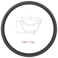 Cerchio carbonio bici mtb 24er