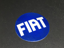 FIAT 28MM LOGO BLU ORIGINALE