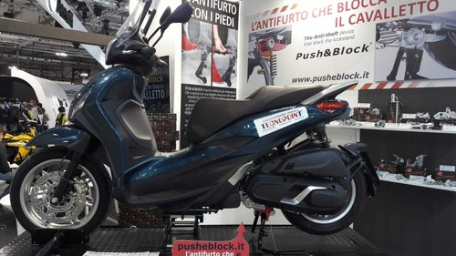 Antifurto meccanico push block - antifurto, push&block