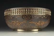 Grande ciotola Art Nouveau con