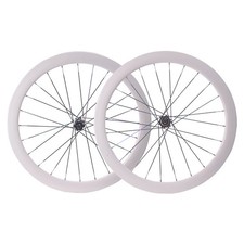 Set ruote bici da strada in carbonio ultraleggere freno a disco 144 anelli, 700C, 50 mm