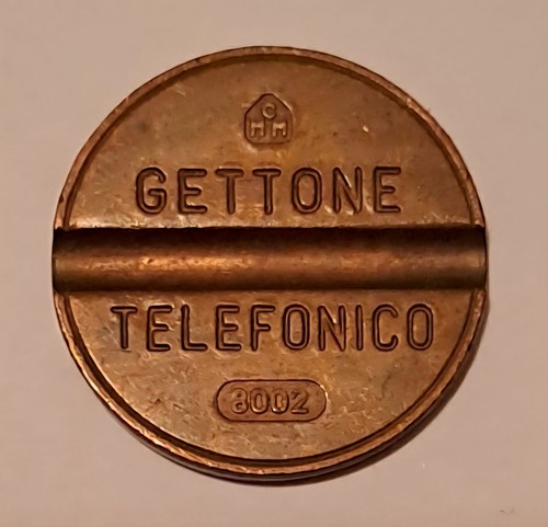 Gettone telefonico 8002 - gettone,