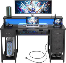 BEXEVUE Scrivania Moderna LED