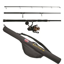 Penn Fishing Battle III 6000 with 7ft Med-Heavy Travel Spinning Combo with Case