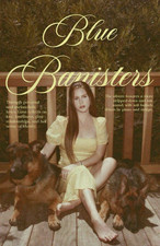 Poster blue banisters - poster,