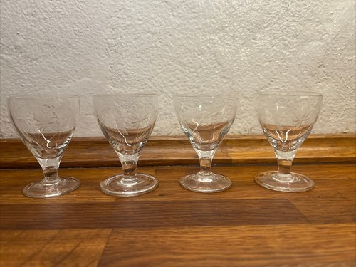 4 bicchierini vintage - n.,