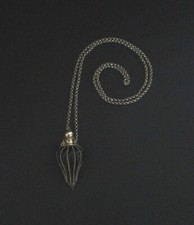 ✅ SPLENDIDA ELEGANTE COLLANA VINTAGE PORTA PROFUMO IN OSSO - 1511