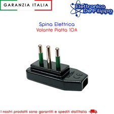 Spina Elettrica Volante Piatta