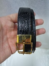 Cintura Vera Pelle Coccodrillo cm 106