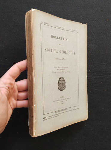 Bollettino societa geologica - societa',