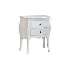 COMODINO BOMBATO IN LEGNO