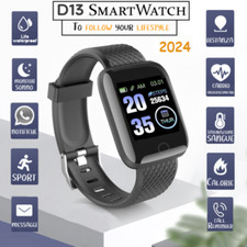 2024 SMARTWATCH SmartBand per  ANDROID DONNA UOMO notifiche APP FITNESS NUOVO