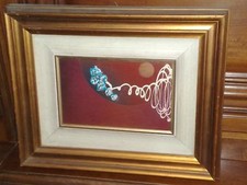 LATTUADA RAFFAELE  dipinto olio su tela  spazialismo  1974