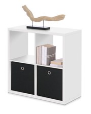 Scaffale in quercia sonoma d'imitazione, in due colori, ca. 73x73x33 cm MAX