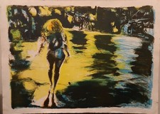 Ennio calabria litografia su - calabria,,