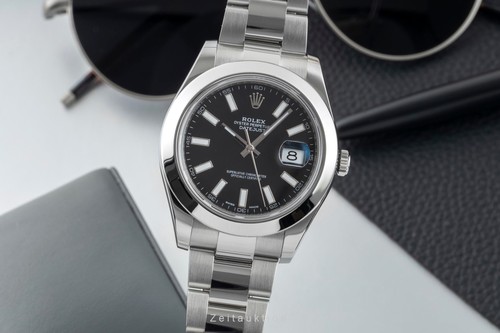 Rolex datejust black - 41,