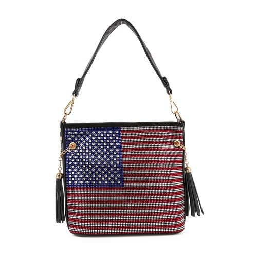 Borsa tracolla hobo bandiera - a,