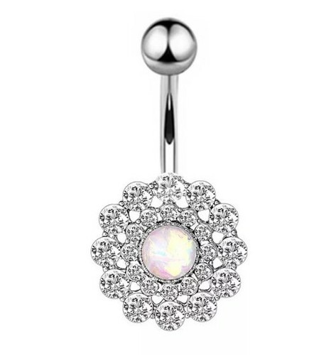 Piercing ombelico acciaio