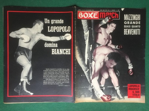 Boxe match 1965 - boxe, (ita)