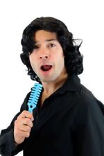 Parrucca Uomo Unisex Nera