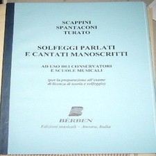 Solfeggi parlati cantanti - solfeggi,