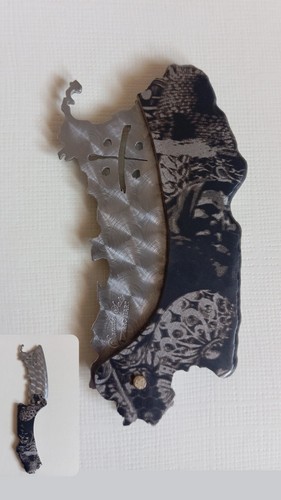 Coltello artigianale sardo - artigianale, in