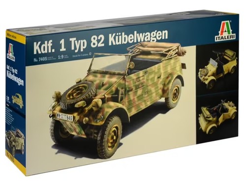 Italeri kübelwagen kdf type - italeri,