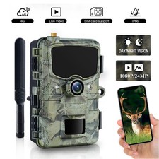 2 * Campark 24 MP 4G LTE fotocamera cellulare wireless pista fauna selvatica gioco scheda SIM Stati Uniti