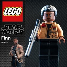⭐ LEGO Finn minifigure sw0676 Star Wars Risveglio della Forza originale