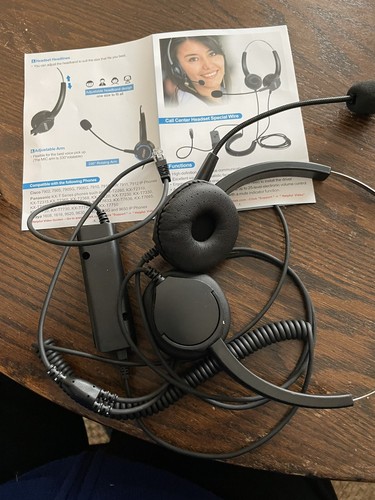 Cuffia call center con - cuffia,