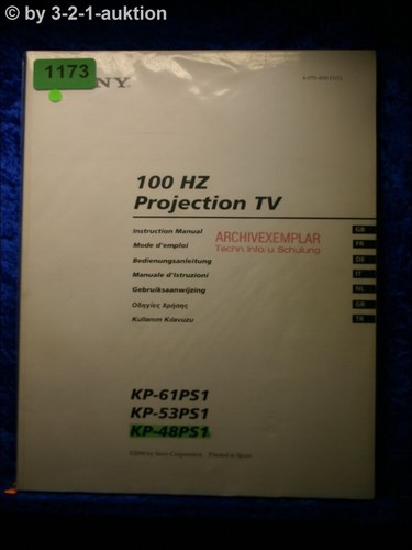 Sony manuale uso - sony, d'uso
