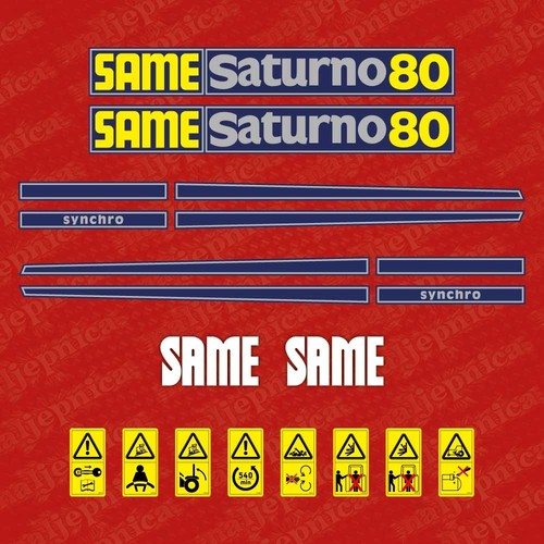 Same saturno adesivi - saturno, 80