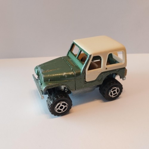 Vintage voiture majorette jeep - vintage,