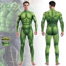 Costume cosplay Hulk Zentai tuta abiti body festa di Halloween