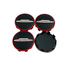 Set 4 Tappi Coprimozzo per Mini 56 mm borchie Cooper Countryman sd Clubman One S
